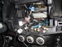 Демонтаж штатного головного устройства, протяжка кабелей.  Mitsubishi Outlander
