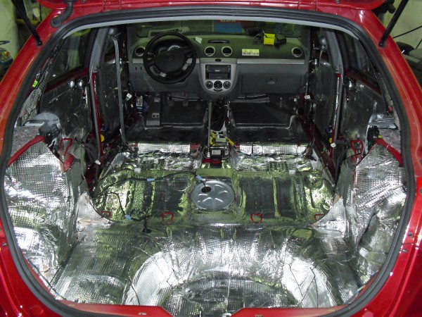 Шумоизоляция капота Chevrolet Lacetti Sedan, Универсал